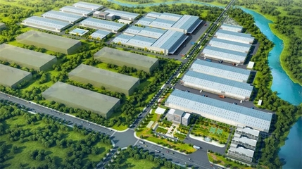 保定市副市長曹海波一行蒞臨晨陽水漆永川工廠指導工作